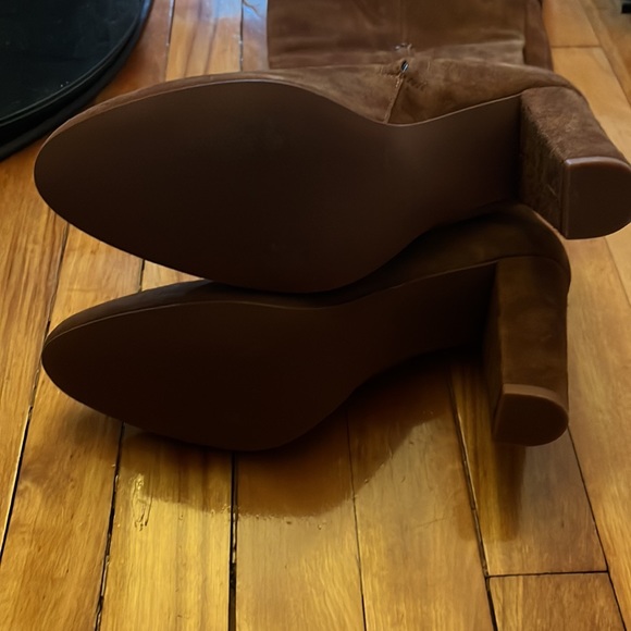 Zara brown suede boots size US 8 - Picture 2 of 3